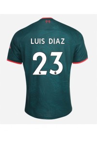 Liverpool Luis Diaz #23 Fotballdrakt Tredje Klær 2022-23 Korte ermer